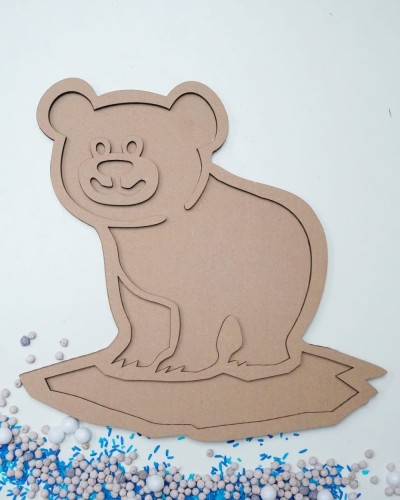 Sensokarton Miś Polarny