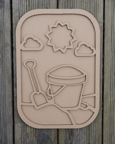 Sensokarton Zabawa na Plaży