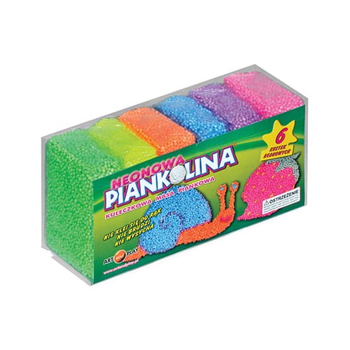 Zabawa sensoryczna z piankoliną