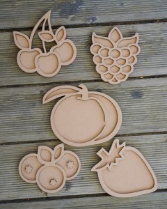 Sensokartony Owoce Letnie