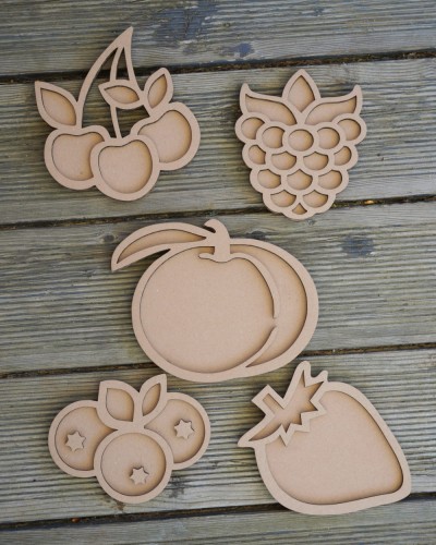 Sensokartony Owoce Letnie