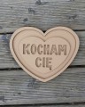 Sensokarton Serce Kocham Cię