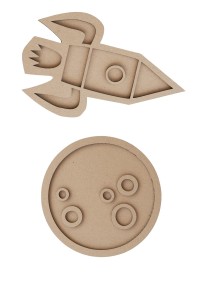 Sensokartony Rakieta na Księżycu