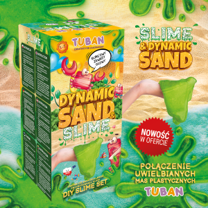 ZESTAW – DIY TUBAN SLIME & DYNAMIC SAND
