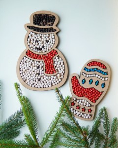 Sensoryczny Zestaw Bałwanek i Rękawiczka