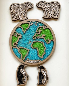 Zestaw sensoryczny Gdzie Miś, a gdzie Pingwin 