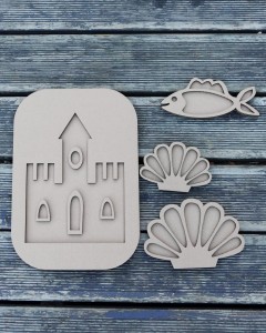 Zestaw sensokartonów Na Plaży