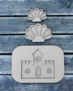 Zestaw sensokartonów Zamek i Muszelki