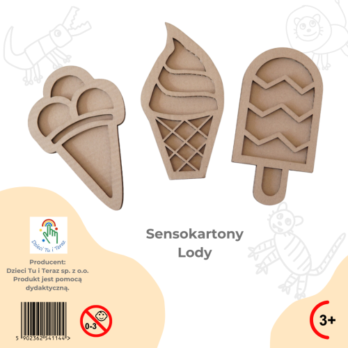 sensokartony lody