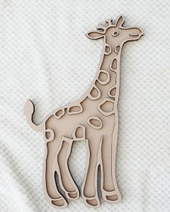 Sensokarton Żyrafa