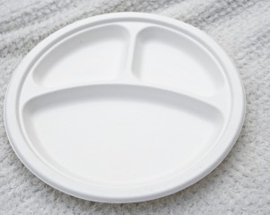 Talerz trójdzielny na ziarna