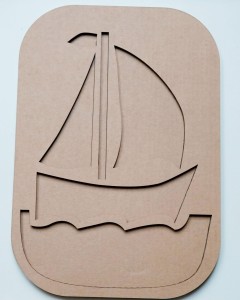 Sensokarton Żaglówka