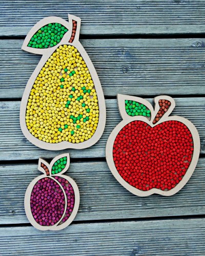 sensoryczne Owoce Duże