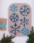 Sensoryczny Panel  Śnieżynki