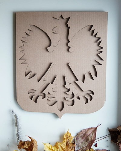 Zabawa sensoryczna, symbole Polski.