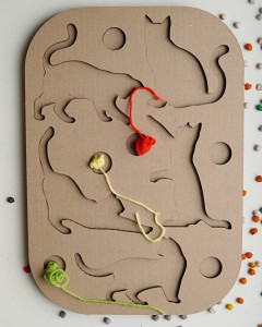 Sensokarton Panel Kotki