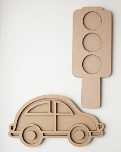 Sensokartony Autko i Sygnalizator